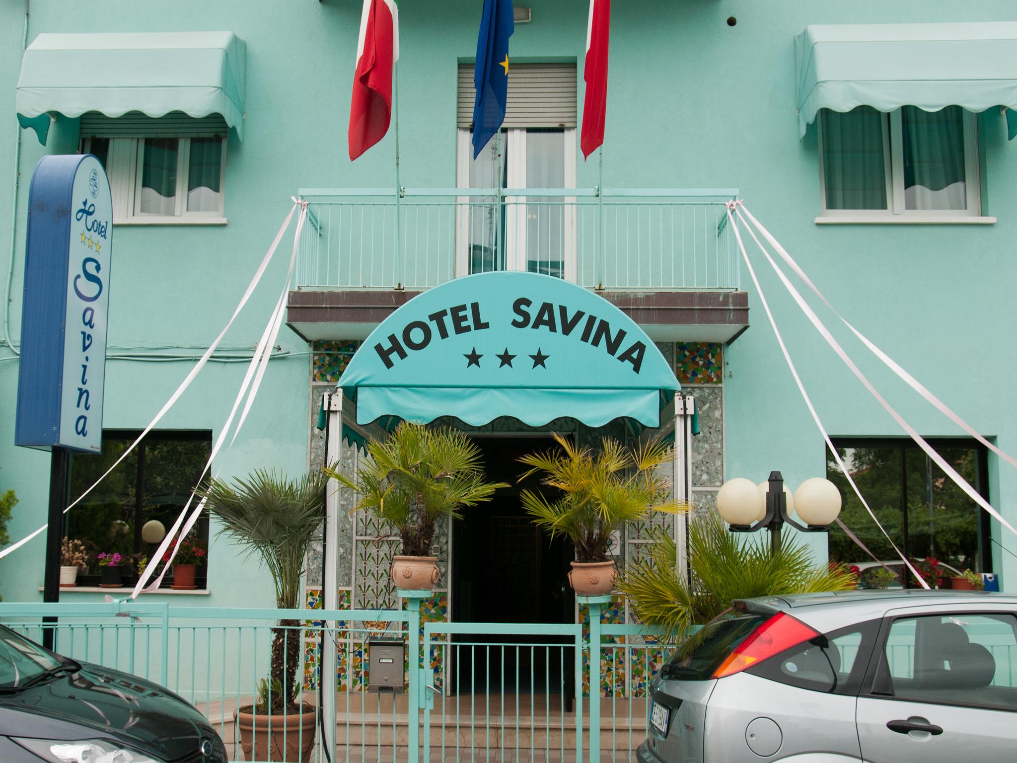 Hotel Savina Rimini Exterior foto