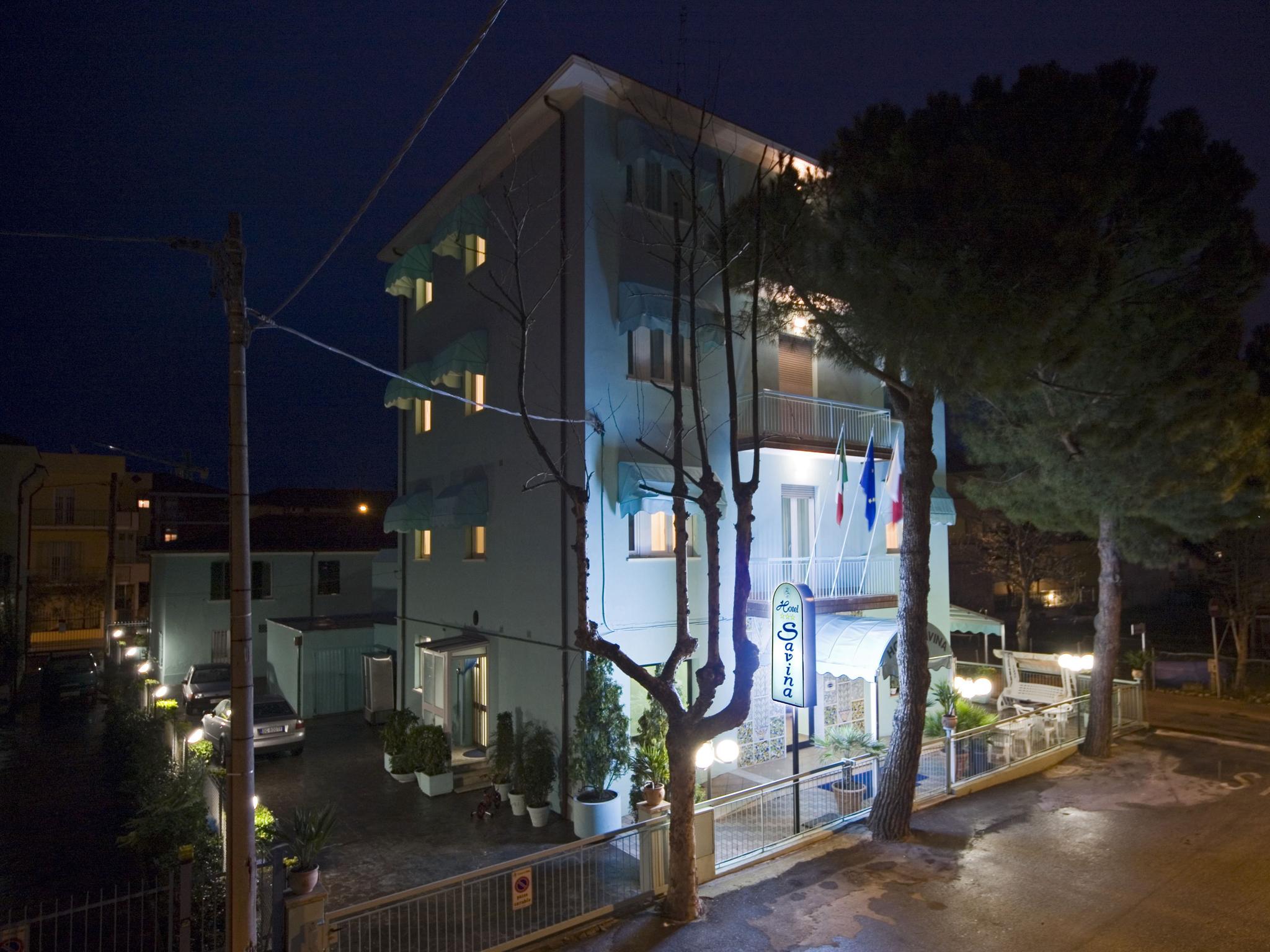 Hotel Savina Rimini Exterior foto