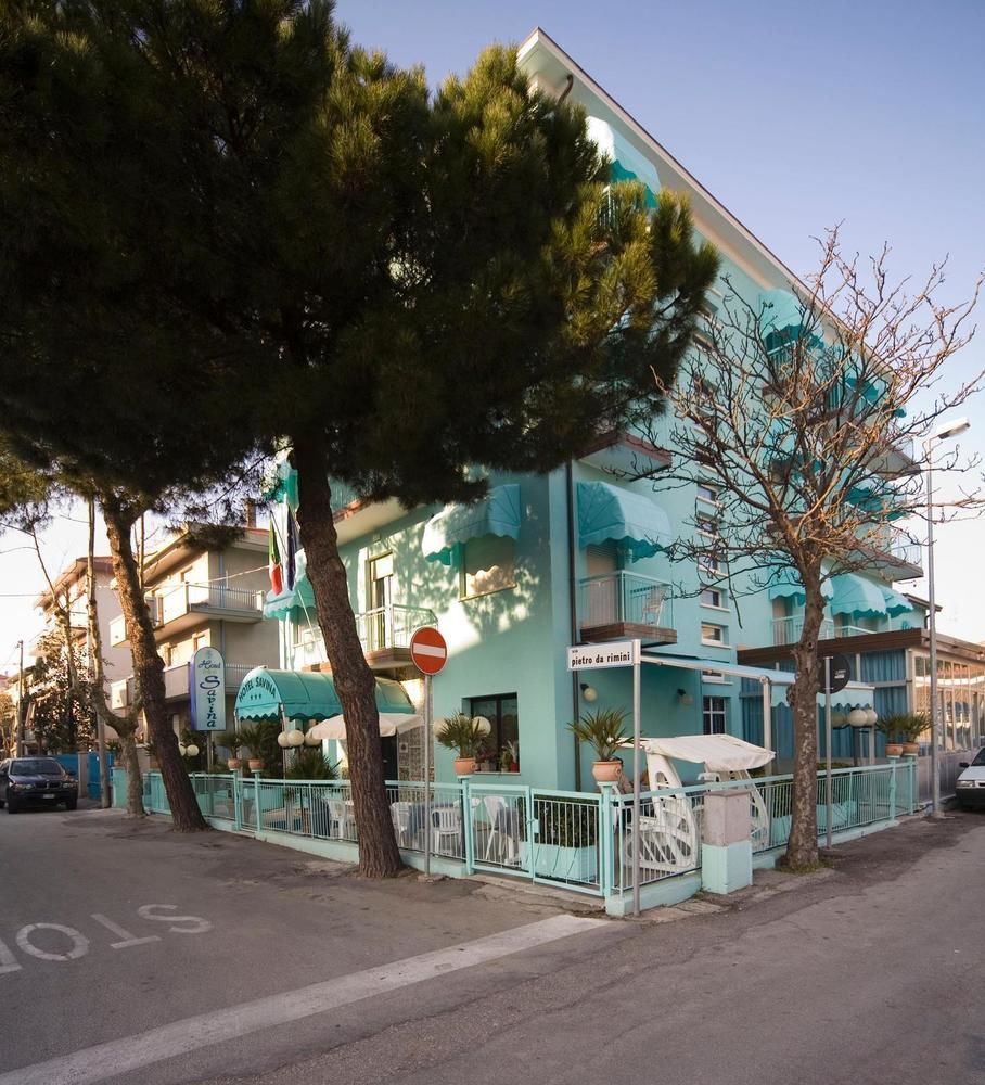 Hotel Savina Rimini Exterior foto